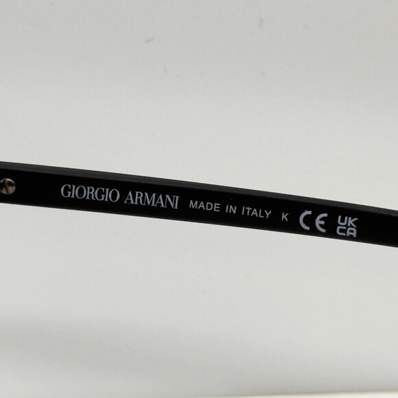 Georgio Armani AR8118 5001/87 Matte Black Sunglasses Grey Lens - Picture 5 of 14